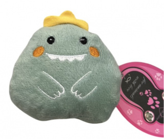        ХО 115  Игрушка шуршащая "Дракоша", зел, 10 см