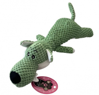         ХО 016 Игрушка мягкая пищалка "Волк", 36 см