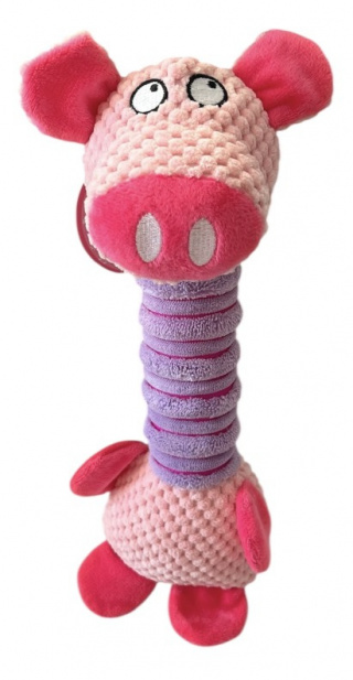         ХО 019 Игрушка мягкая пищалка "Поросенок", 34 см